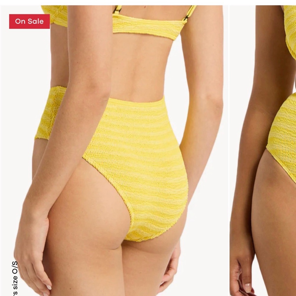 bond-eye Limoncello Stripe Bikini Set - Picture 4 of 6